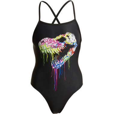 FUNKITA STRAPPED IN SEXY REXY Women's Swimsuit (One Piece) Black/Multicoloured 2020 0